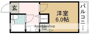RIO花屋敷【3階】の間取り