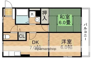 プリエール【1階】の間取り