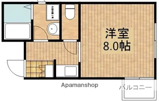 スワンハイム石橋【2階】の間取り