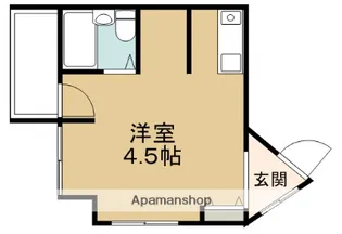サンパレスマンション【3階】の間取り