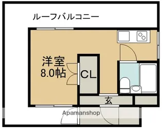 箕面センチュリーロイヤル【5階】の間取り