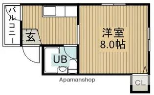 ルネ桜井【2階】の間取り