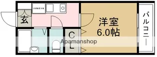 アムール花屋敷【2階】の間取り