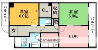 アルデール【4階】の間取り