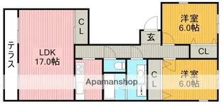 旭丘プラザ【1階】の間取り