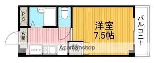 ノベラスコート蛍池【4階】の間取り