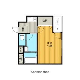 サンガ刀根山【1階】の間取り