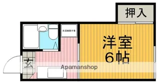 宮山ハイツ【2階】の間取り