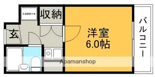 ローランハウス姫室町【4階】の間取り