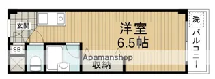 パレスコート石橋【2階】の間取り