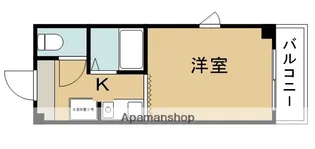 川西ヴェルドミール【2階】の間取り