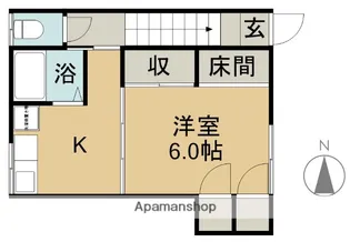 カレラ豊島北【2階】の間取り