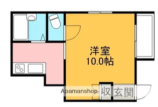 ライブハイツ【2階】の間取り