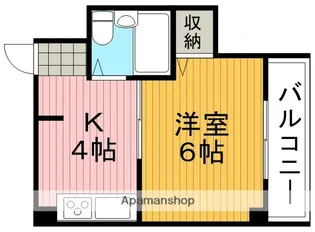 STUDIO−I箕面【3階】の間取り