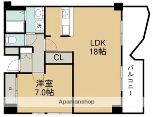 クレハ220【4階】の間取り