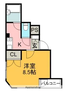 大阪府池田市栄本町【マンション】の間取り