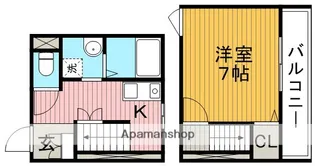 メゾン清杜【2階】の間取り