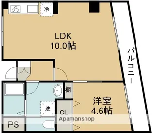 わかばハイツ【2階】の間取り