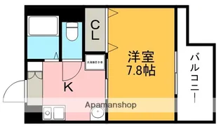 マンションてりは【4階】の間取り