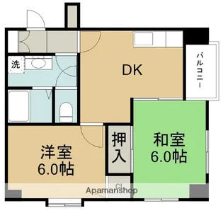 エクシードプラザ豊中【3階】の間取り