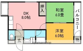 ライフセレクト【3階】の間取り