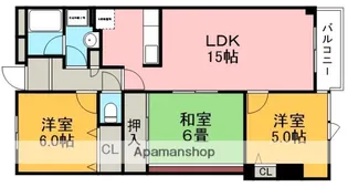 メモラーブル箕面【3階】の間取り