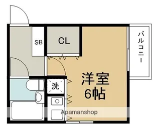 ロイヤルメゾン花屋敷【1階】の間取り