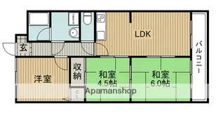 大阪府豊中市桜の町3丁目【マンション】の間取り