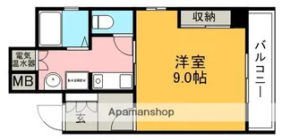 アスティオン城南【4階】の間取り