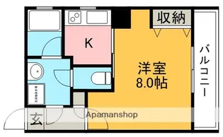 ドルチェヴィータ池田【6階】の間取り