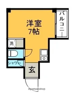 メゾン槻木【3階】の間取り