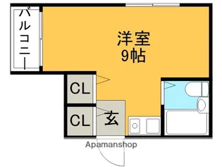 メゾン槻木【3階】の間取り