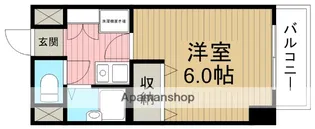 清風荘メゾンブライト【4階】の間取り