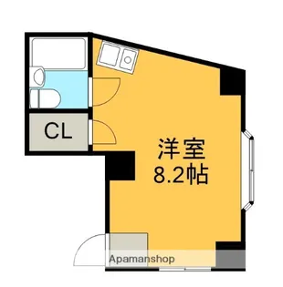 ウィスパービル【4階】の間取り