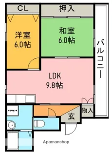 J.U.M.A.1【4階】の間取り