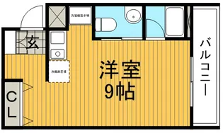 アマントリビエール鉢塚【3階】の間取り