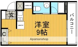 アマントリビエール鉢塚【3階】の間取り