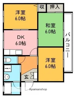 コーポカルプ【2階】の間取り
