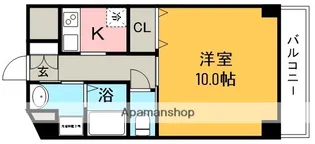 ウォールナット石橋【3階】の間取り