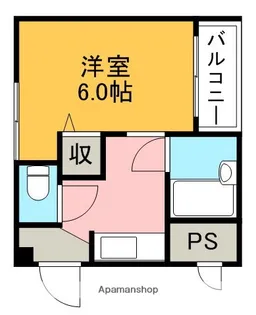 江口ハイム【1階】の間取り