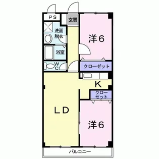 エアポートN【4階】の間取り