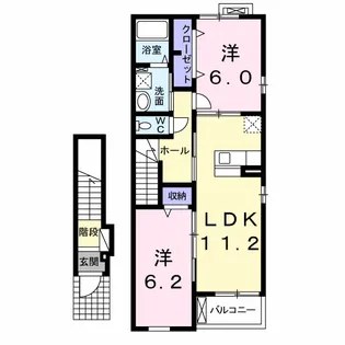 グランドステージ【2階】の間取り