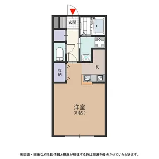 ルビンハイム【101号室号室】の間取り