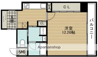アーバンヴュー横山【5階】の間取り