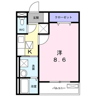 ホメ ハウオリ【1階】の間取り