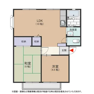 ラ・フォーレ箕面 Ⅱ【101号室号室】の間取り