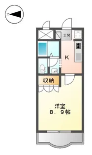 ソレイユ【3階】の間取り