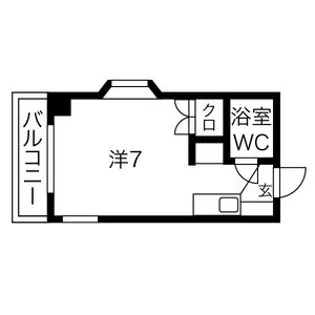 カルム西緑丘【2階】の間取り