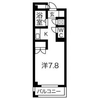 シャルム藤芳【3階】の間取り