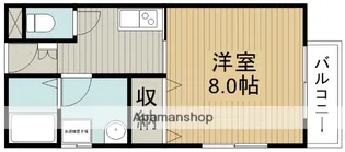 エアポート蛍池【1階】の間取り